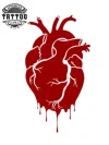 tatouage-coeur-realiste-ephemere-design-veritable