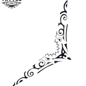 collier tatouage tahitien éphémère design polynésien collier tatouage tahitien éphémère design polynésien