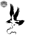 tatouage-ephemere-colombe-corbeau-design-unique-significatif tatouage-ephemere-colombe-corbeau-design-unique-significatif