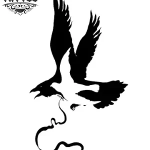 tatouage-ephemere-colombe-corbeau-design-unique-significatif tatouage-ephemere-colombe-corbeau-design-unique-significatif
