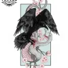 tatouage-ephemere-corbeau-japonais-design-ancestral tatouage-ephemere-corbeau-japonais-design-ancestral