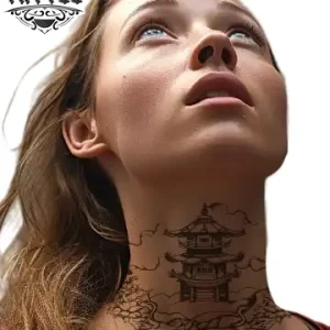 tatouage_ephemere_cou_motif_chinois_durable_elegant