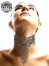tatouage_ephemere_cou_croix_style_unique tatouage_ephemere_cou_croix_style_unique