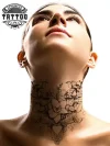 tatouage-ephemere-cou-femme-design-fleur-elegante tatouage-ephemere-cou-femme-design-fleur-elegante