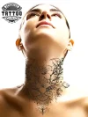 tatouage-ephemere-pour-femme-design-elegant-tatouage-cou tatouage-ephemere-pour-femme-design-elegant-tatouage-cou