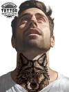 tatouage-ephemere-loup-pour-cou-tatouage-COU