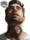 tatouage-ephemere-cou-polynesien-design-tribal tatouage-ephemere-cou-polynesien-design-tribal