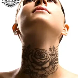 tatouage-ephemere-rose-cou-style-elegance-tatouage-cou tatouage-ephemere-rose-cou-style-elegance-tatouage-cou
