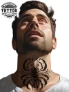 tatouage-ephemere-scorpion-pour-cou-art-corporel-temporaire tatouage-ephemere-scorpion-pour-cou-art-corporel-temporaire