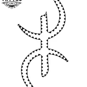tatouage-croix-ephemere-berbere-design-unique tatouage-croix-ephemere-berbere-design-unique