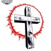 tatouage-croix-ephemere-bois-design-realiste tatouage-croix-ephemere-bois-design-realiste