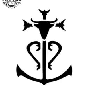 tatouage-ephemere-croix-camarguaise-design-unique-image-alt