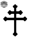 tatouage-croix-ephemere-croix-de-lorraine-style-unique tatouage-croix-ephemere-croix-de-lorraine-style-unique