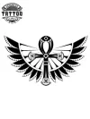 Tatouage CROIX éphémère croix de vie égyptienne symbole ancestral Tatouage CROIX éphémère croix de vie égyptienne symbole ancestral