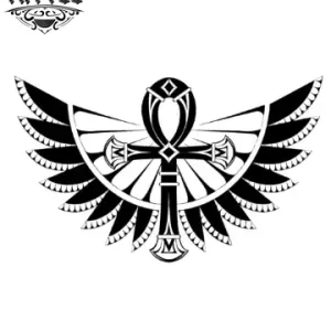 Tatouage CROIX éphémère croix de vie égyptienne symbole ancestral Tatouage CROIX éphémère croix de vie égyptienne symbole ancestral