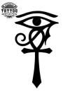 tatouage-ephemere-croix-de-vie-ankh-avec-oeil-d-horus-design-unique tatouage-ephemere-croix-de-vie-ankh-avec-oeil-d-horus-design-unique