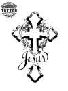 tatouage-croix-ephemere-gang-style-unique tatouage-croix-ephemere-gang-style-unique