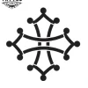 Tatouage CROIX éphémère languedoc art corporel temporaire élégant