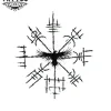 tatouage-croix-nord-spirituelle-ephemere-design-temporaires tatouage-croix-nord-spirituelle-ephemere-design-temporaires