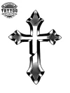 tatouage-croix-ephemere-ombrage-realiste tatouage-croix-ephemere-ombrage-realiste