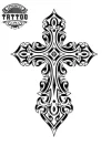 tatouage-croix-ephemere-relief-durable-style tatouage-croix-ephemere-relief-durable-style