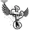 tatouage-croix-ephemere-religieuse-design-indelebile tatouage-croix-ephemere-religieuse-design-indelebile