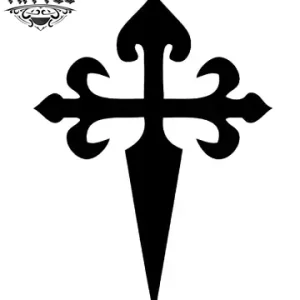 tatouage-croix-saint-jacques-ephemere-temporaire