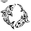 tatouage-ephemere-tahitien-dauphin-peau-temporaires tatouage-ephemere-tahitien-dauphin-peau-temporaires