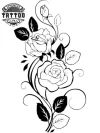 tatouage-ephemere-rose-fleur-femme-homme tatouage-ephemere-rose-fleur-femme-homme