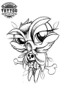 tatouage-temporaire-hibou-design-ephemere tatouage-temporaire-hibou-design-ephemere