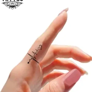tatouage-doigt-ephemere-battement-coeur-elegant tatouage-doigt-ephemere-battement-coeur-elegant