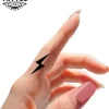 tatouage éphémère doigt éclair art corporel temporaire tatouage éphémère doigt éclair art corporel temporaire