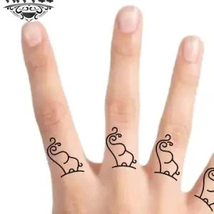 tatouage-doigt-ephemere-elephant-element-elegant tatouage-doigt-ephemere-elephant-element-elegant