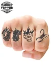 tatouage-ephemere-doigt-gang-style-unique-tendance tatouage-ephemere-doigt-gang-style-unique-tendance