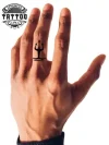 tatouage DOIGT éphémère homme symbole tribal élégant tatouage DOIGT éphémère homme symbole tribal élégant