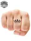 tatouage ephémère doigt motif king art corporel temporaire tatouage ephémère doigt motif king art corporel temporaire