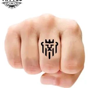 tatouage ephemere doigt lion design realiste tatouage ephemere doigt lion design realiste