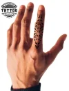 tatouage doigt éphémère polynésien tribal tatouage doigt éphémère polynésien tribal