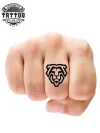 tatouage-ephemere-doigt-tete-de-lion-temporaire-stylé tatouage-ephemere-doigt-tete-de-lion-temporaire-stylé
