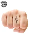 Tatouage éphémère doigt viking design nordique temporaire pour mains Tatouage éphémère doigt viking design nordique temporaire pour mains