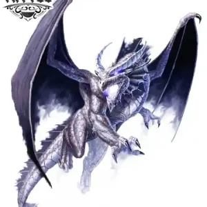 tatouage ephemere dragon ailes realistes image produit