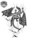 tatouage-ephemere-dragon-ombrage-realiste-tattoo-temporaire tatouage-ephemere-dragon-ombrage-realiste-tattoo-temporaire