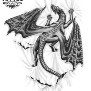 tatouage-ephemere-dragon-ombrage-realiste-tattoo-temporaire