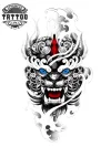 tatouage-ephemere-dragon-blanc-yeux-bleus-fantaisie tatouage-ephemere-dragon-blanc-yeux-bleus-fantaisie