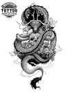 tatouage-ephemere-dragon-chinois-homme tatouage-ephemere-dragon-chinois-homme
