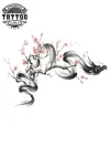 tatouage-ephemere-dragon-fleur-de-cerisier-tatouage-temporaire-dragon-japonais-fleurie tatouage-ephemere-dragon-fleur-de-cerisier-tatouage-temporaire-dragon-japonais-fleurie