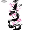 tatouage-ephemere-dragon-fleur-art-corporel-temporaire-stylise tatouage-ephemere-dragon-fleur-art-corporel-temporaire-stylise
