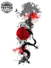 tatouage-ephemere-dragon-japonais-temporaire-waterproof