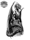 tatouage-ephemere-dragon-medieval-temporaire-fantasy