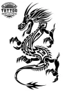 tatouage-dragon-polynesien-ephemere-temporary-tattoo-design tatouage-dragon-polynesien-ephemere-temporary-tattoo-design